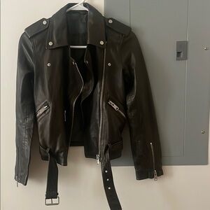 Allsaints Balfern Leather Jacket